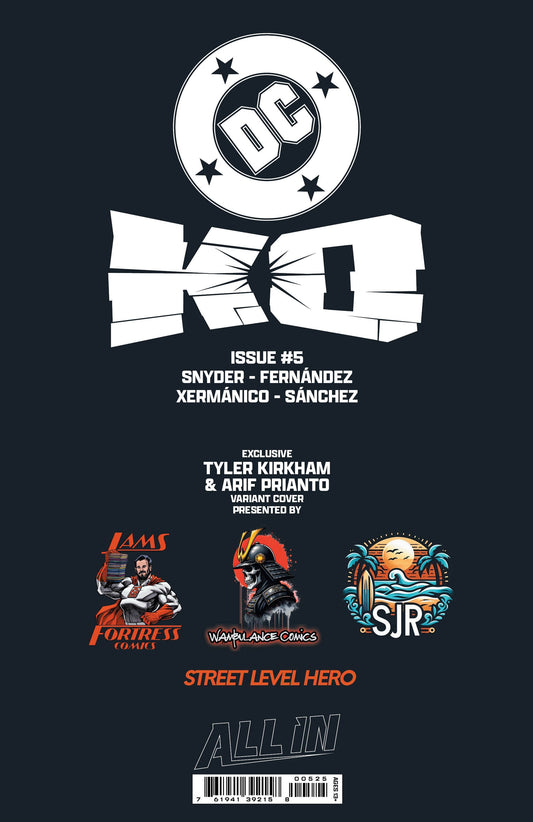 Preorder 3/20 DC KO #5 Spot Foil by Tyler Kirkham