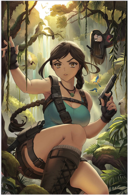 GI Joe x Tomb Raider #1 Rachta Lin NYCC Secret Drop