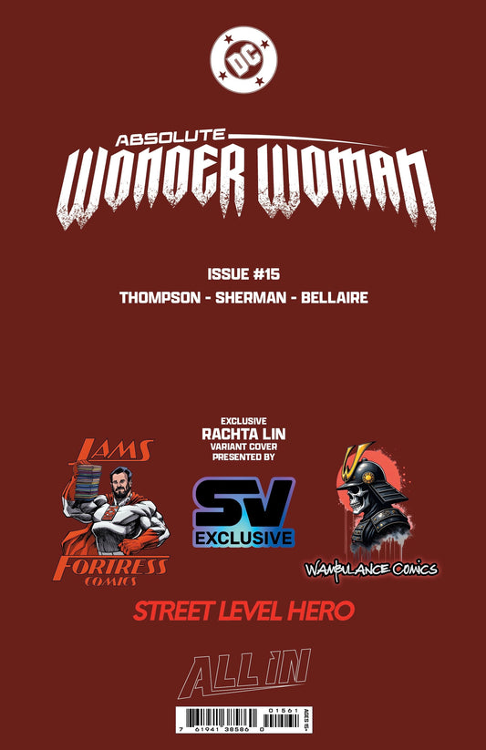 Preorder 12/28: Absolute Wonder Woman #15 Spot Foil by Rachta Lin