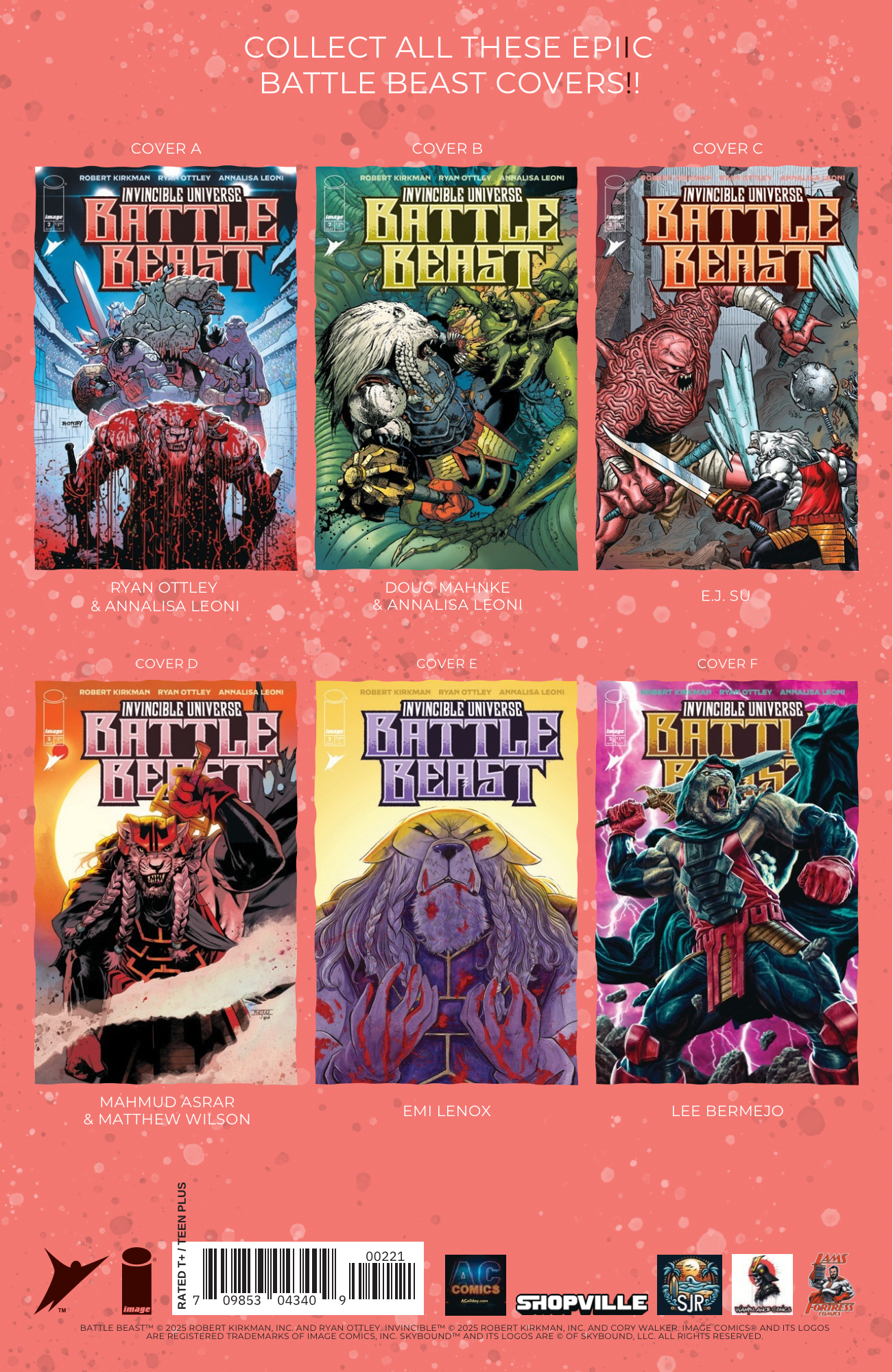 Invincible: Battle Beast #2 Virgin by Rachta Lin