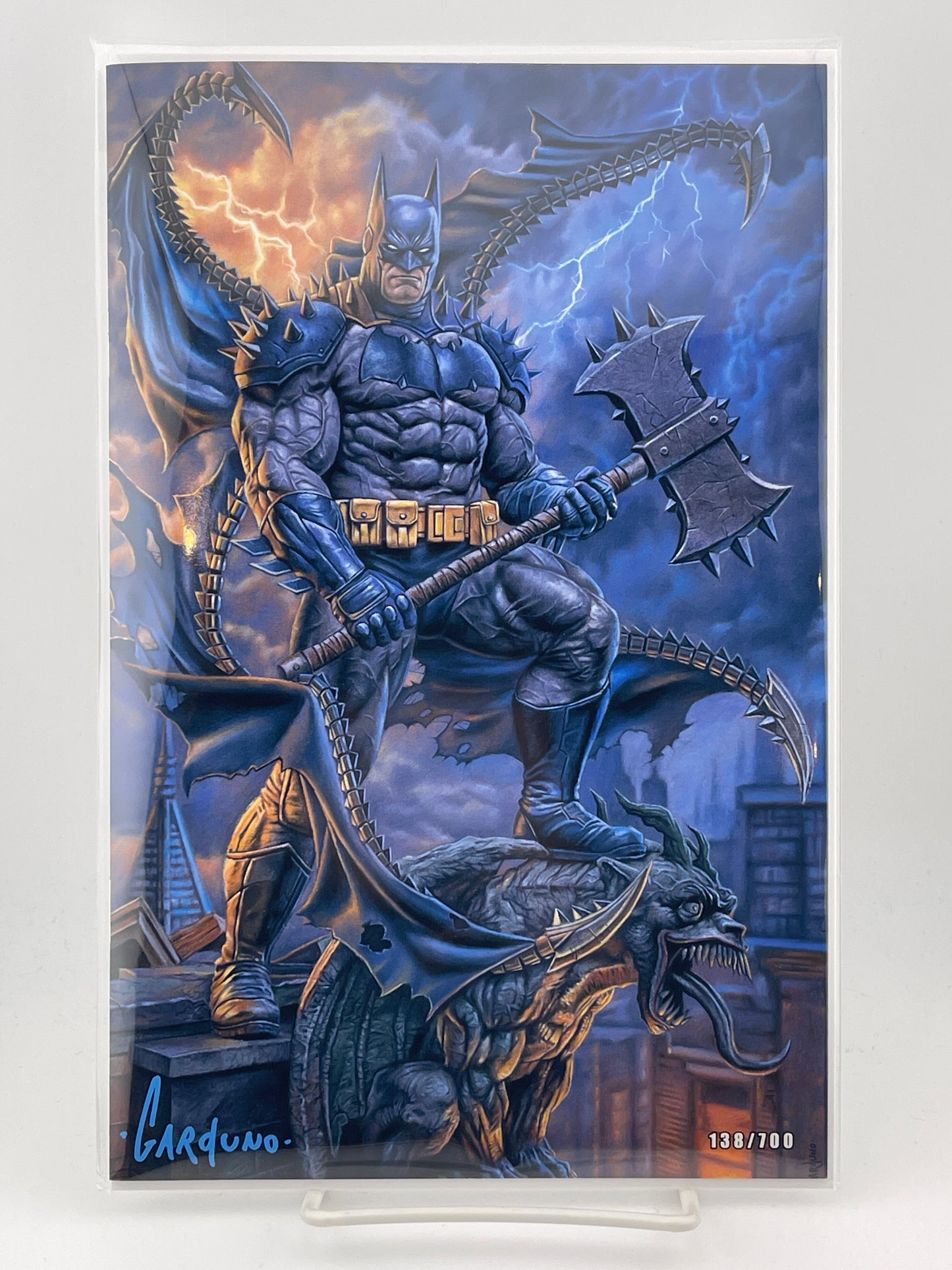 Knight of the Storm Signed Victor Garduno NM w/COA