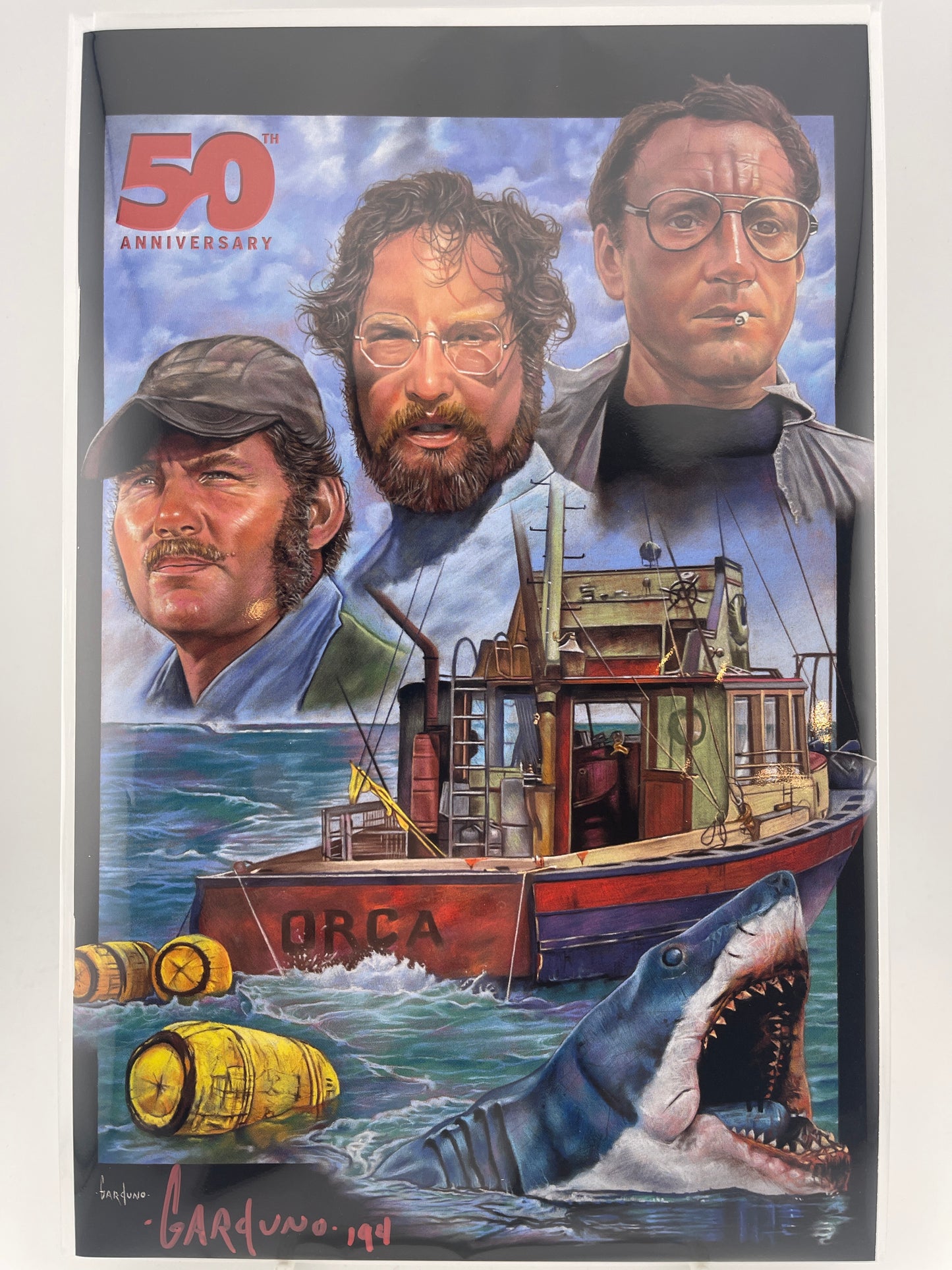 The Encounter 1975 signed Victor Garduno