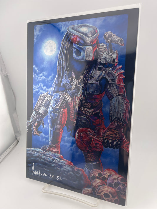 Jungle Hunter signed Victor Garduno