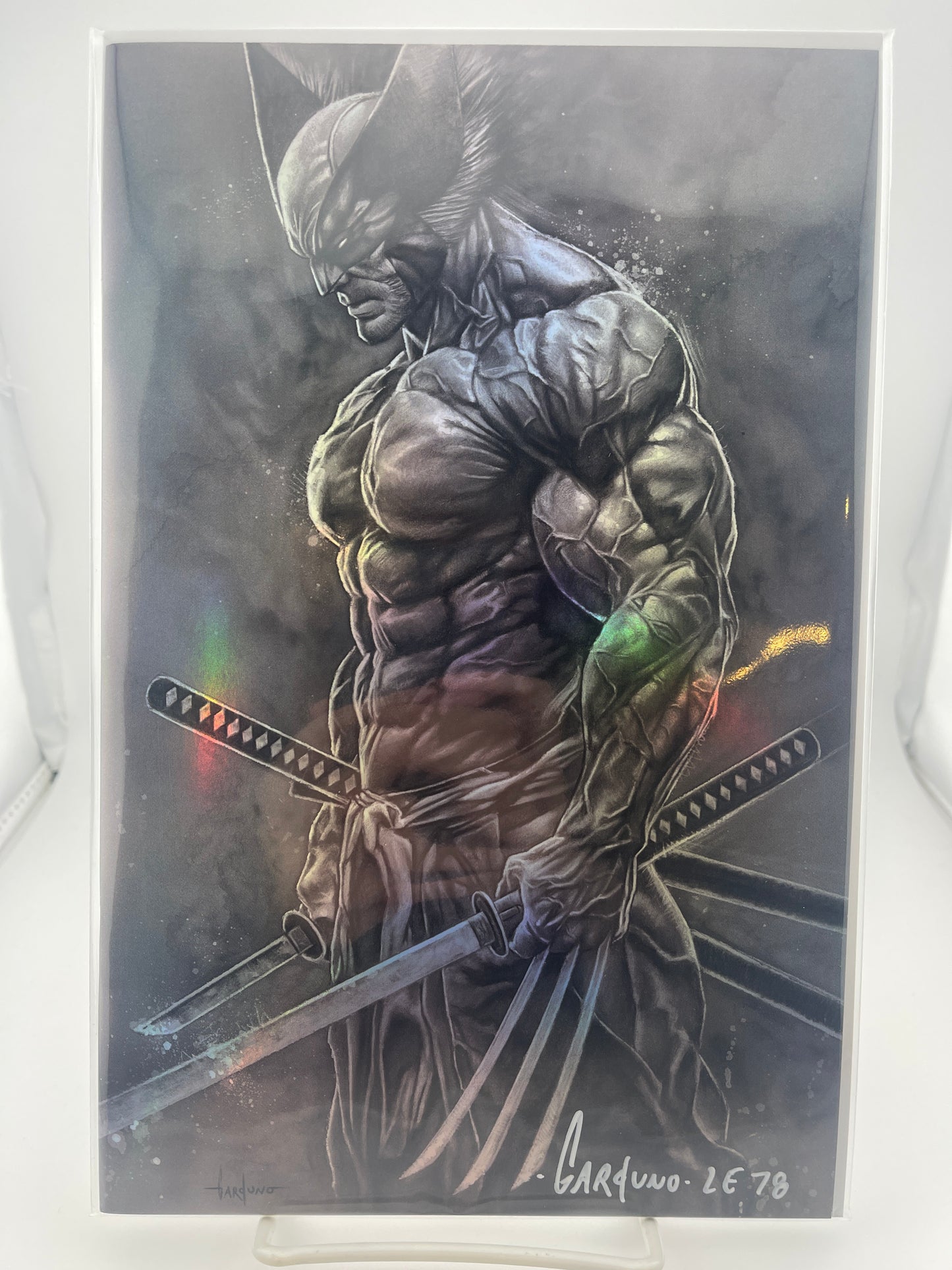 Adamantium Ronin signed Victor Garduno 9.6+ Artbook