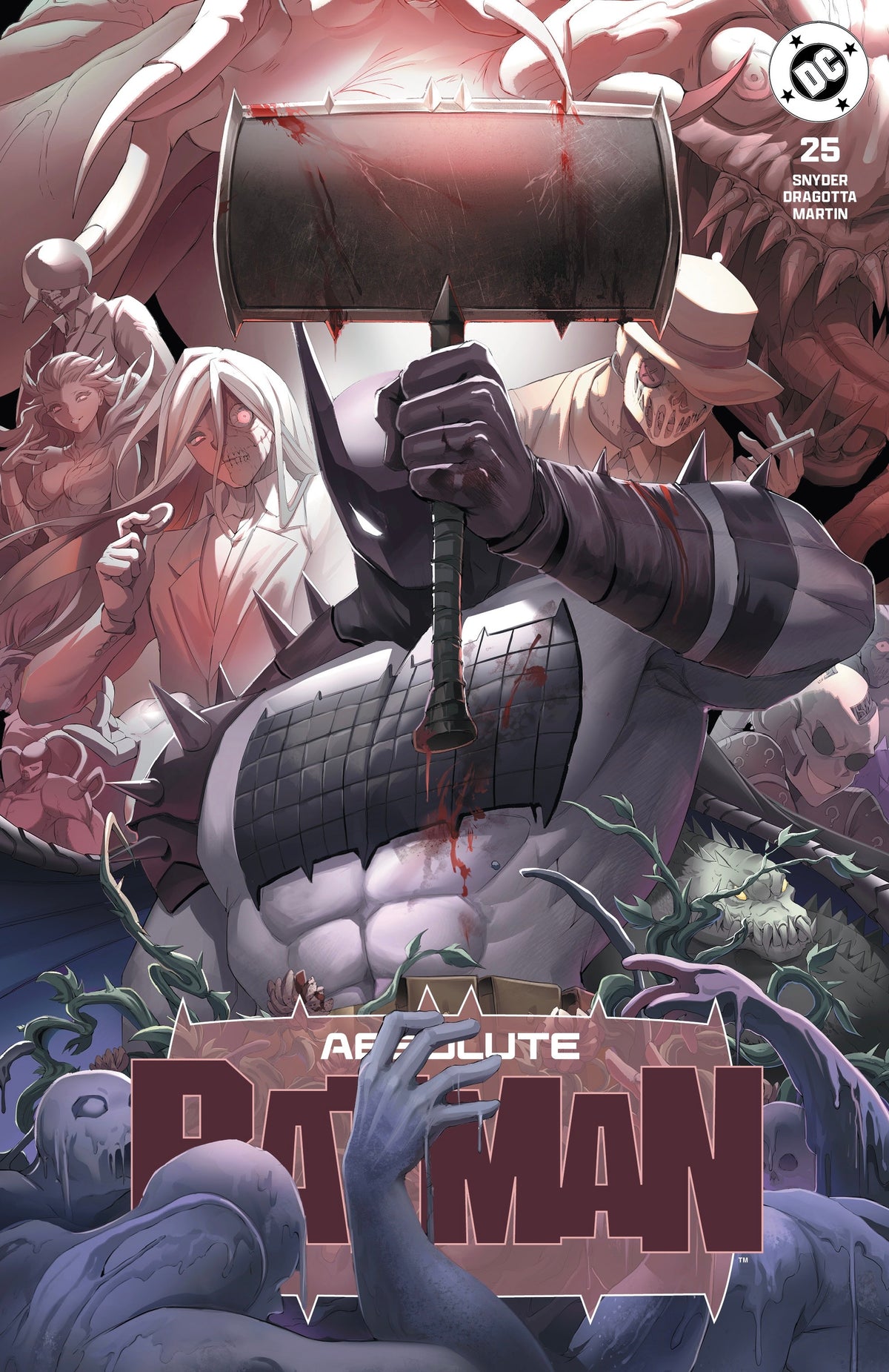 Preorder 11/2/26: Absolute Batman #25 Foils by Rachta Lin