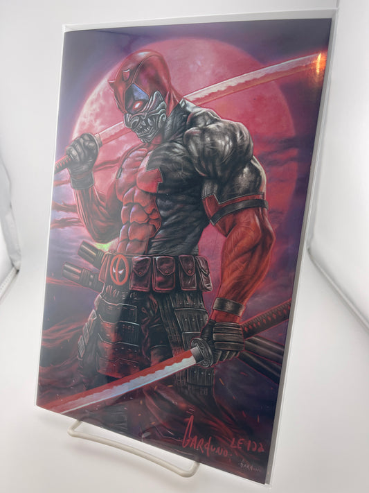 Oni Samurai Mercenary w/ Sword signed Victor Garduno