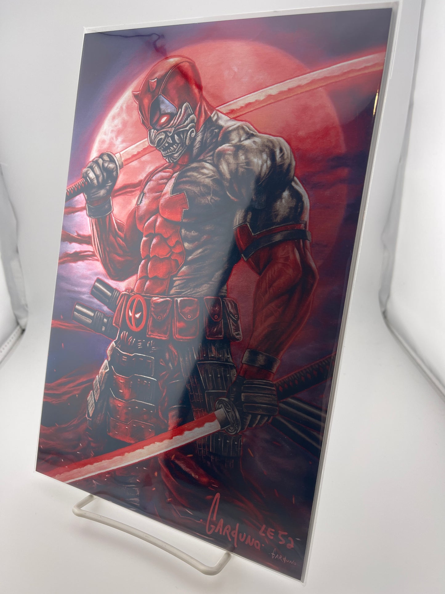 Oni Samurai Mercenary w/ Sword signed Victor Garduno