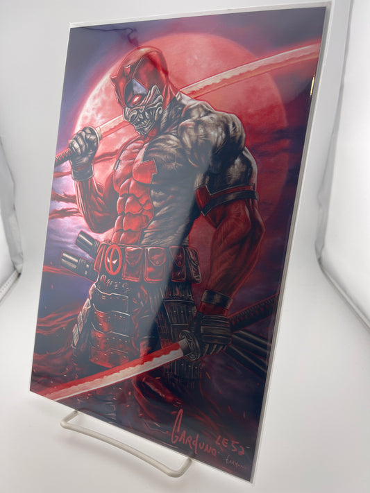 Oni Samurai Mercenary w/ Sword signed Victor Garduno