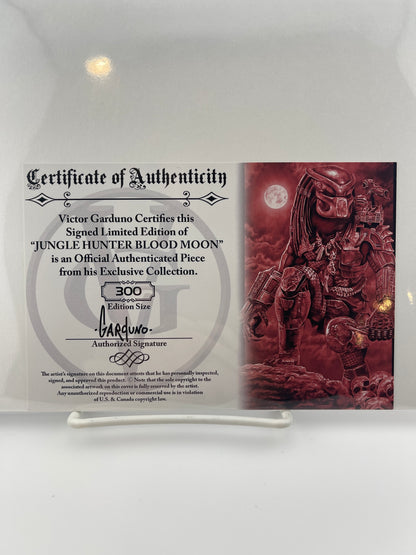 Jungle Hunter signed Victor Garduno