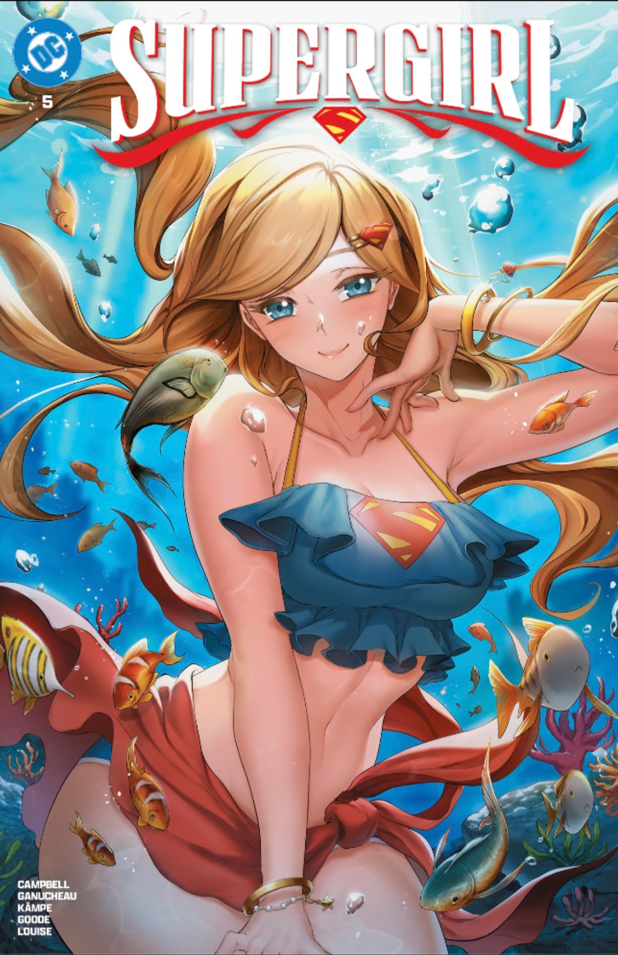 Supergirl #5 Foil DC All in by Rachta Lin 9/29/25