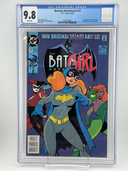 Batman Adventures #16 1993 CGC 9.8 White Pages