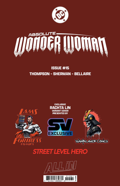 Preorder 12/28: Absolute Wonder Woman #15 Spot Foil by Rachta Lin