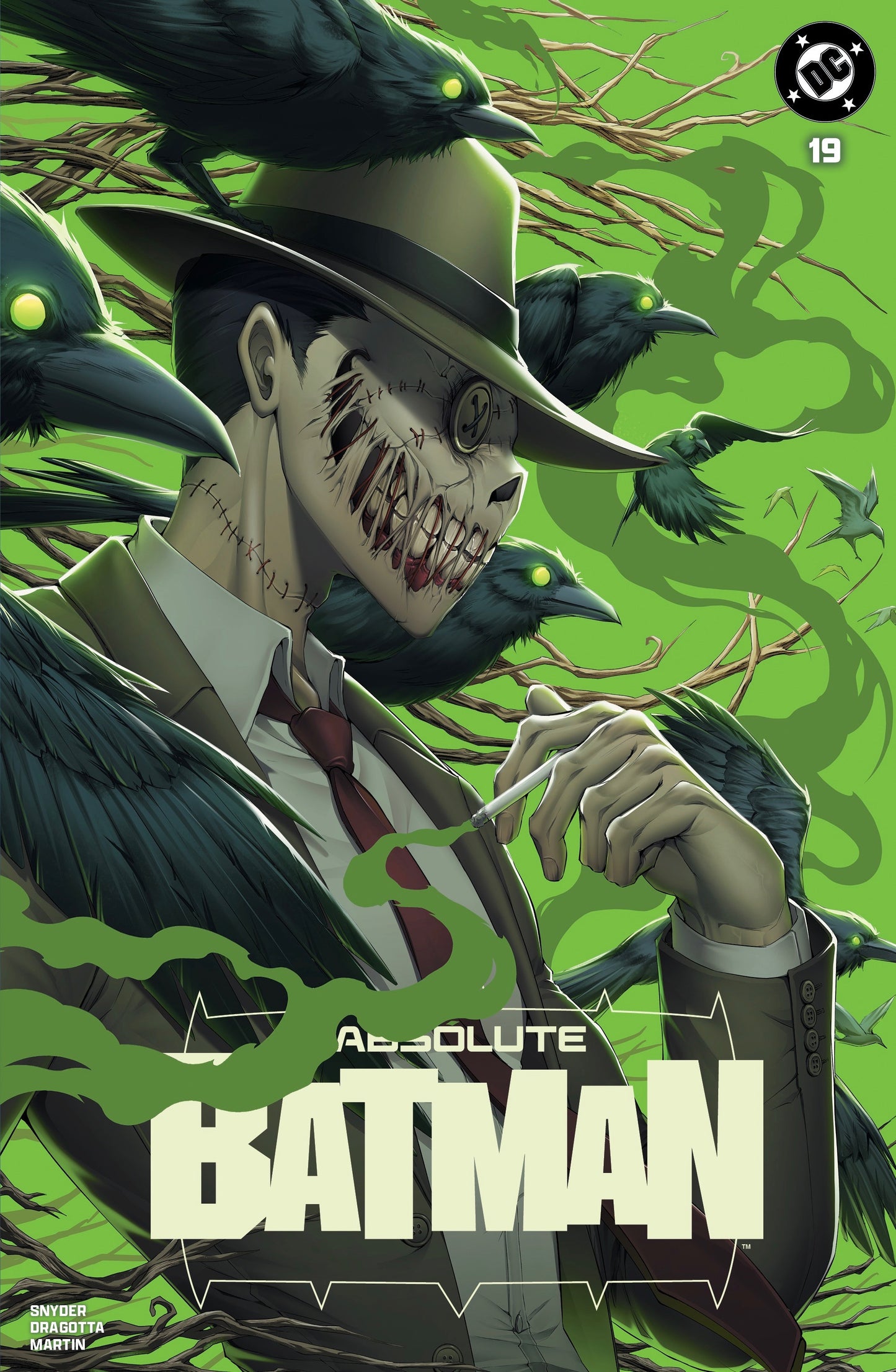 Absolute Batman #19 Trade & Virgin Spot Foil Set by Rachta Lin