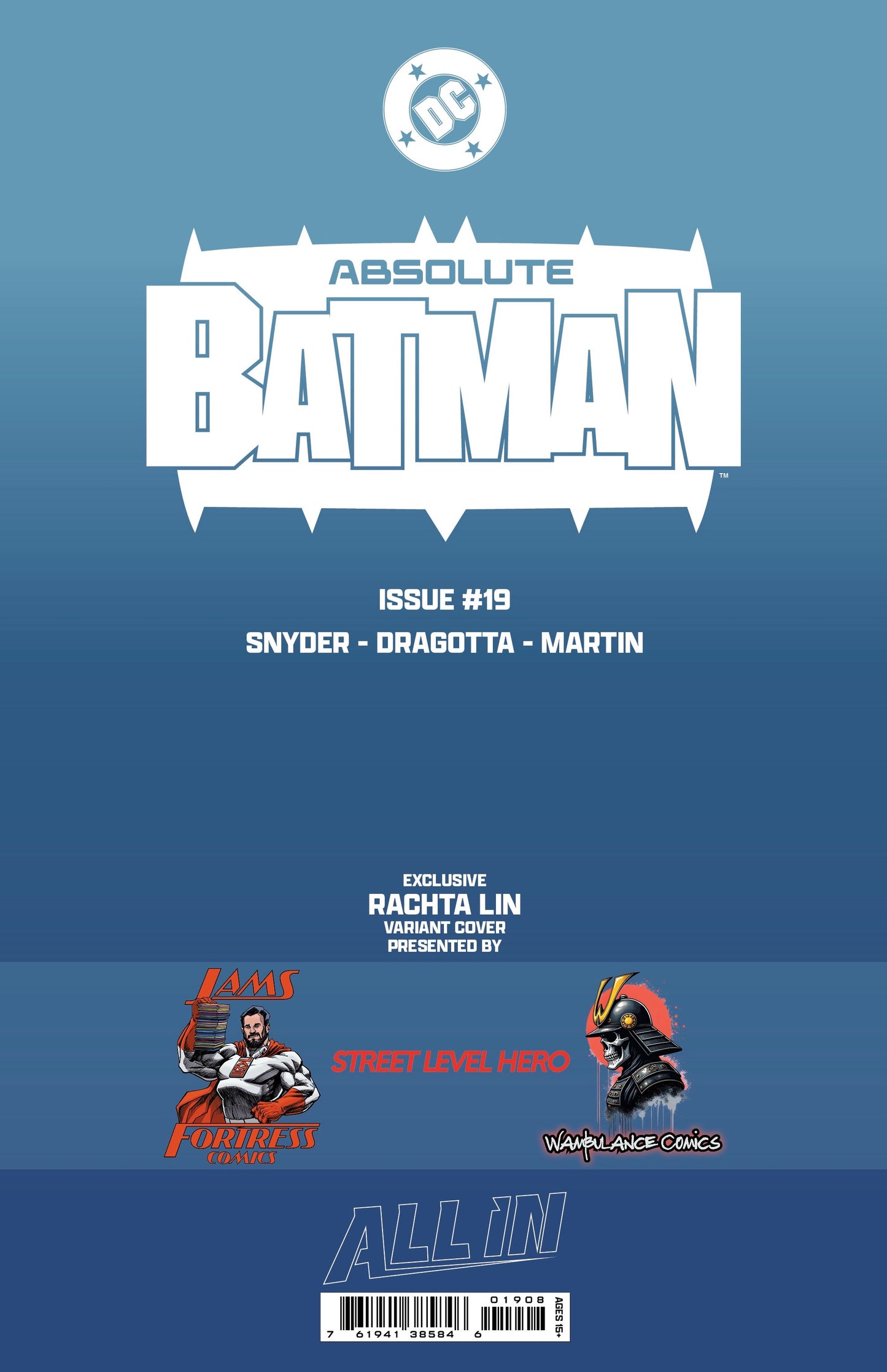 Absolute Batman #19 Virgin Spot Foil by Rachta Lin