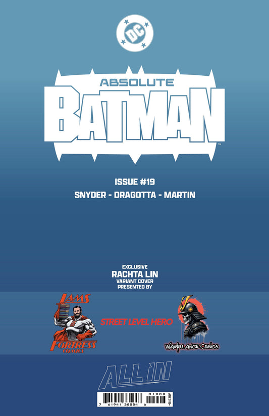 Absolute Batman #19 Virgin Spot Foil by Rachta Lin