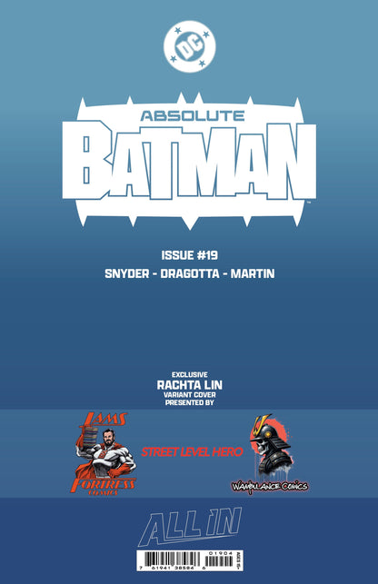 Absolute Batman #19 Trade Spot Foil by Rachta Lin