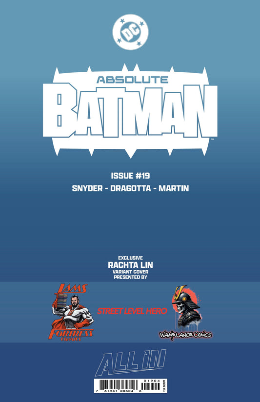 Absolute Batman #19 Trade Spot Foil by Rachta Lin